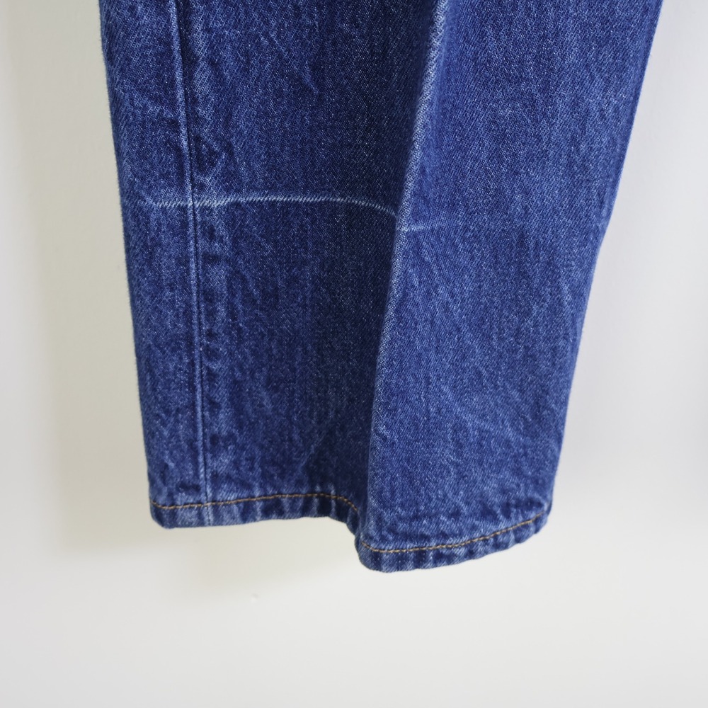 2008 Levis 501 Original Straight Leg Jeans 36x34 Blue Denim Button Fly - Picture 5 of 13